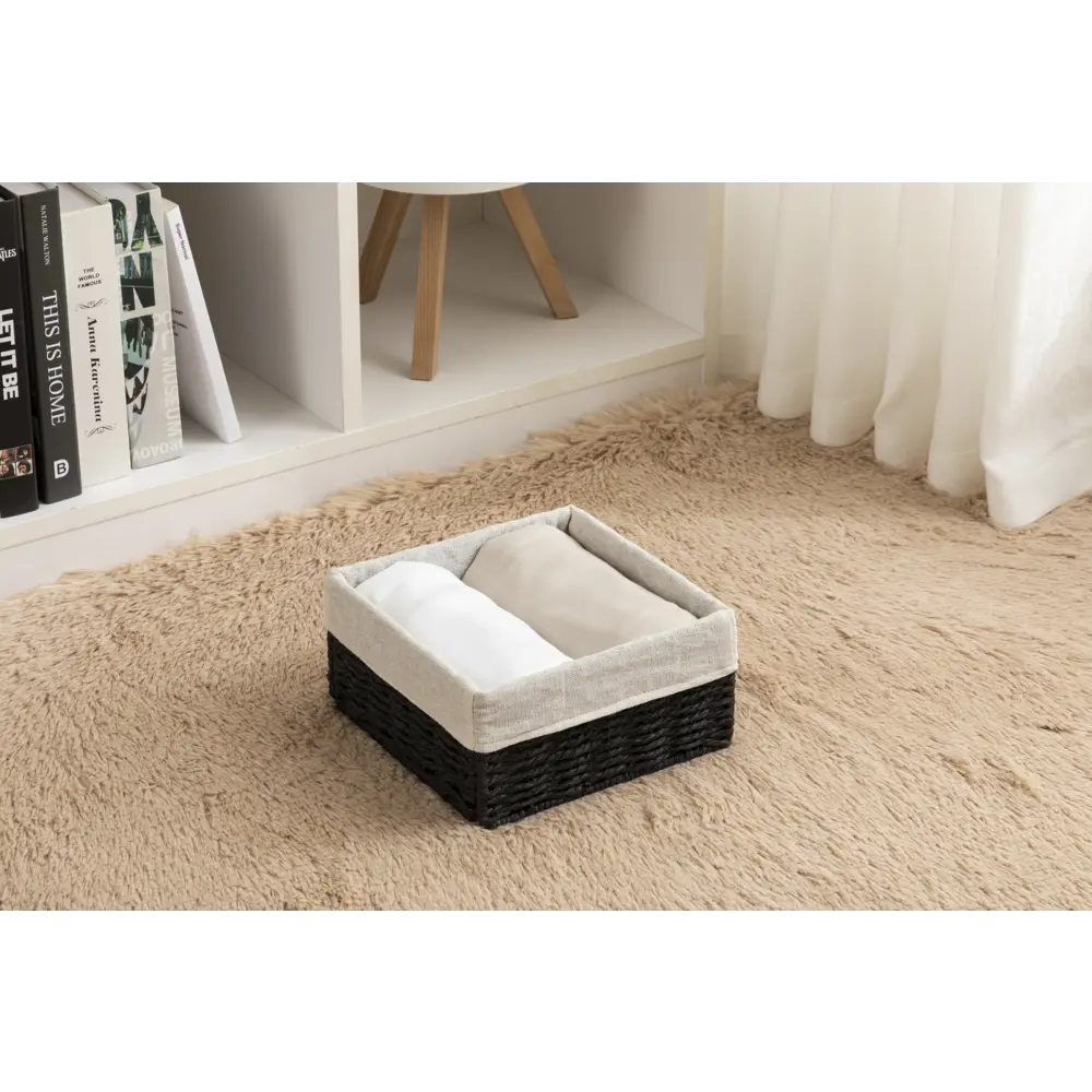 Корзина графит 10x20x20 см бум Konsensa STLM-2036529 - Вид №5