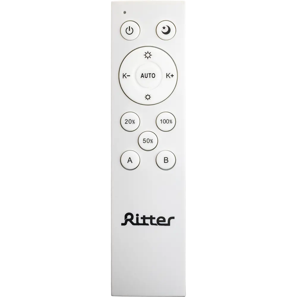 Люстра потолочная светодиодная диммируемая Ritter Lucino 52380 2 с д/у 60 Вт 26 м² регулируемый белый свет цвет белый 84856778 STLM-2010423  - Вид №5