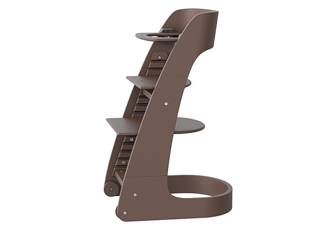 Стульчик-трансформер коричневый Chair ELLIPSE ELLIPSECHAIR 257742 Коричневый Santreyd  - Вид №3