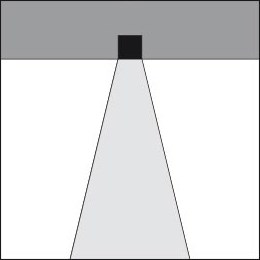 Comfort 1 IP65 SQ Frame 24V Ghidini Comfort 1 SQ .01 Белый (Матовый)  - Вид №2