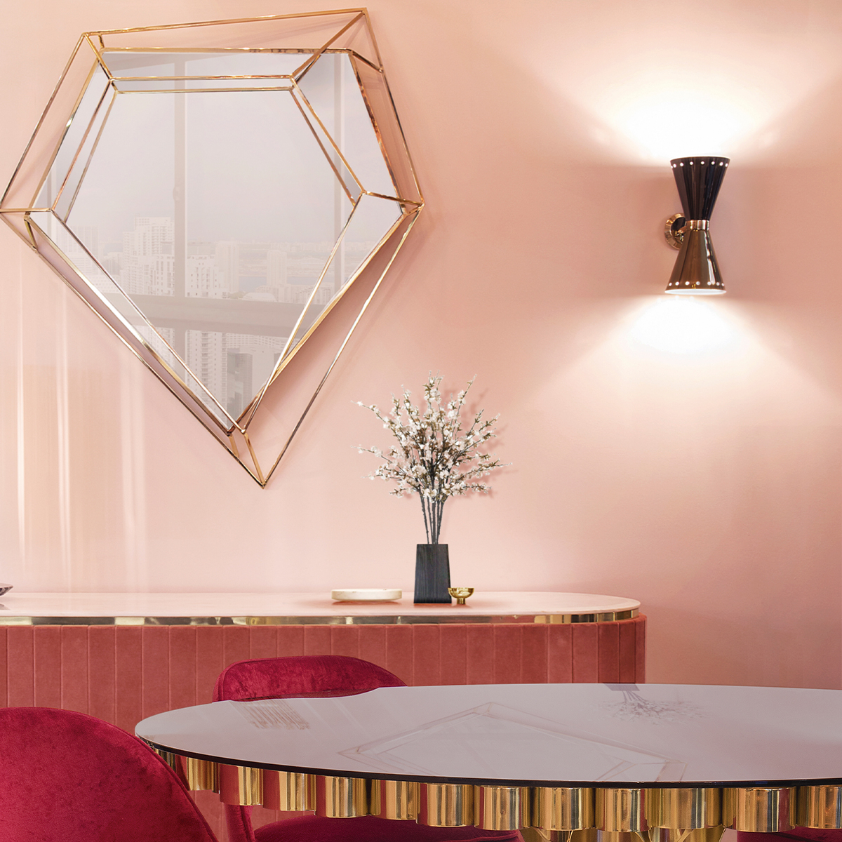 Настенные светильники Piazzolla Wall Lamp Covethouse DELIGHTFULL  - Вид №1