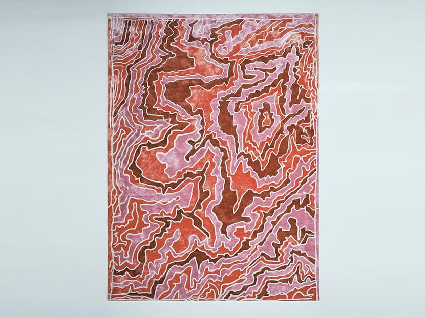 Бамбуковый Шелковый прямоугольный ковер REDA AMALOU DESIGN ARCH-00147405