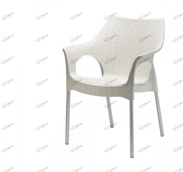 SCAB DESIGN Эргономичное штабелируемое кресло из технополимера с подлокотниками Olimpia sun-id-1372843