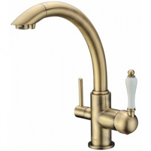 Zorg ZR 314 YF-50 Br Смеситель для кухни Zorg 305х225 мм