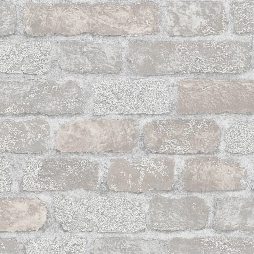 Обои флизелиновые Marburg Brique серые 1.06 м 97985 STLM-2004870 - Вид №1