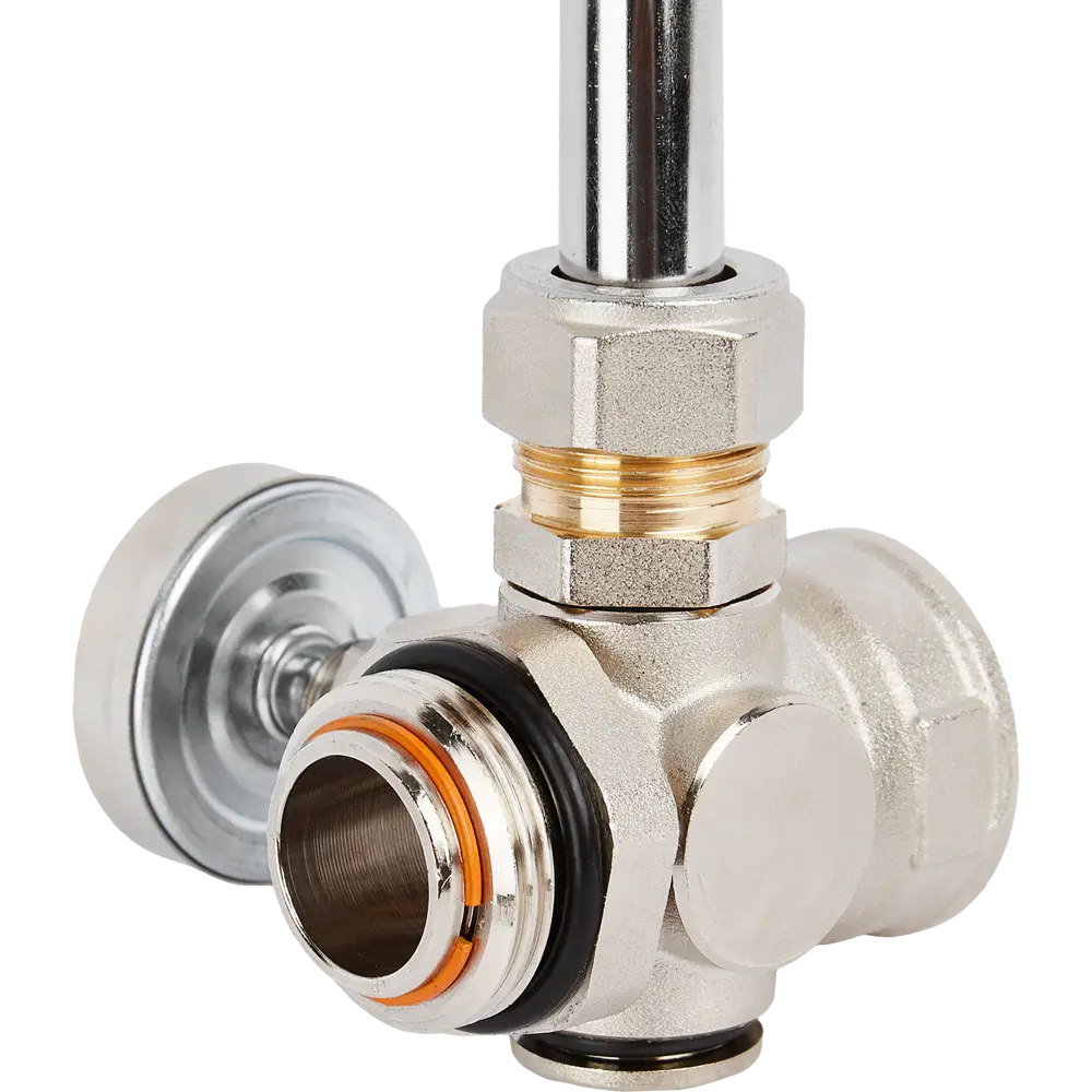 Байпас Valtec проходной с перепускным клапаном, 200 мм, латунь STLM-2191708 - Вид №8