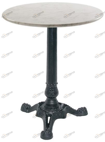 Vela Arredamenti Стол чугунный по контракту Babis Babis-3 