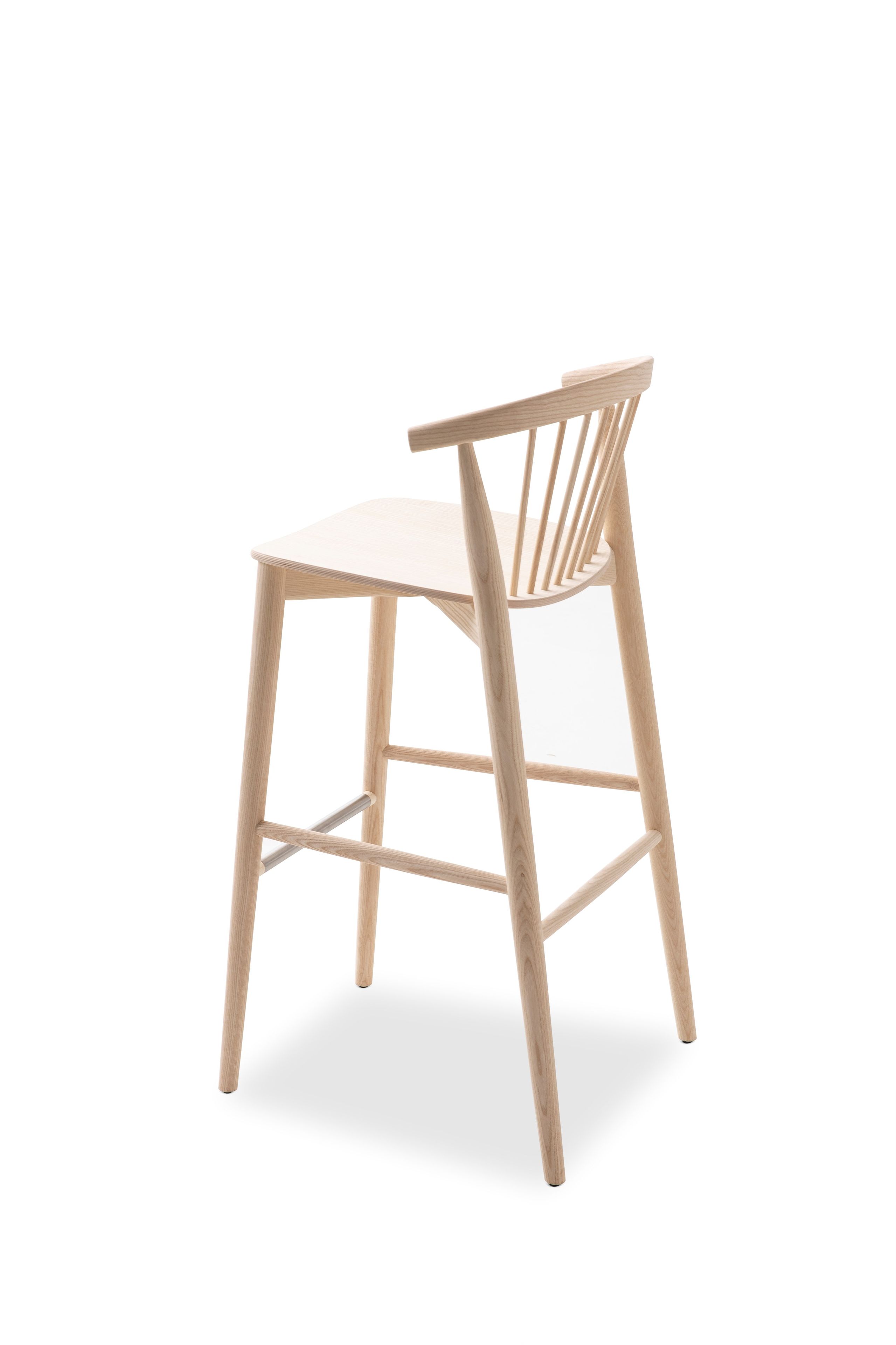 Высокий стул из ясеня CAPPELLINI Newood ARCH-00068221 - Вид №2