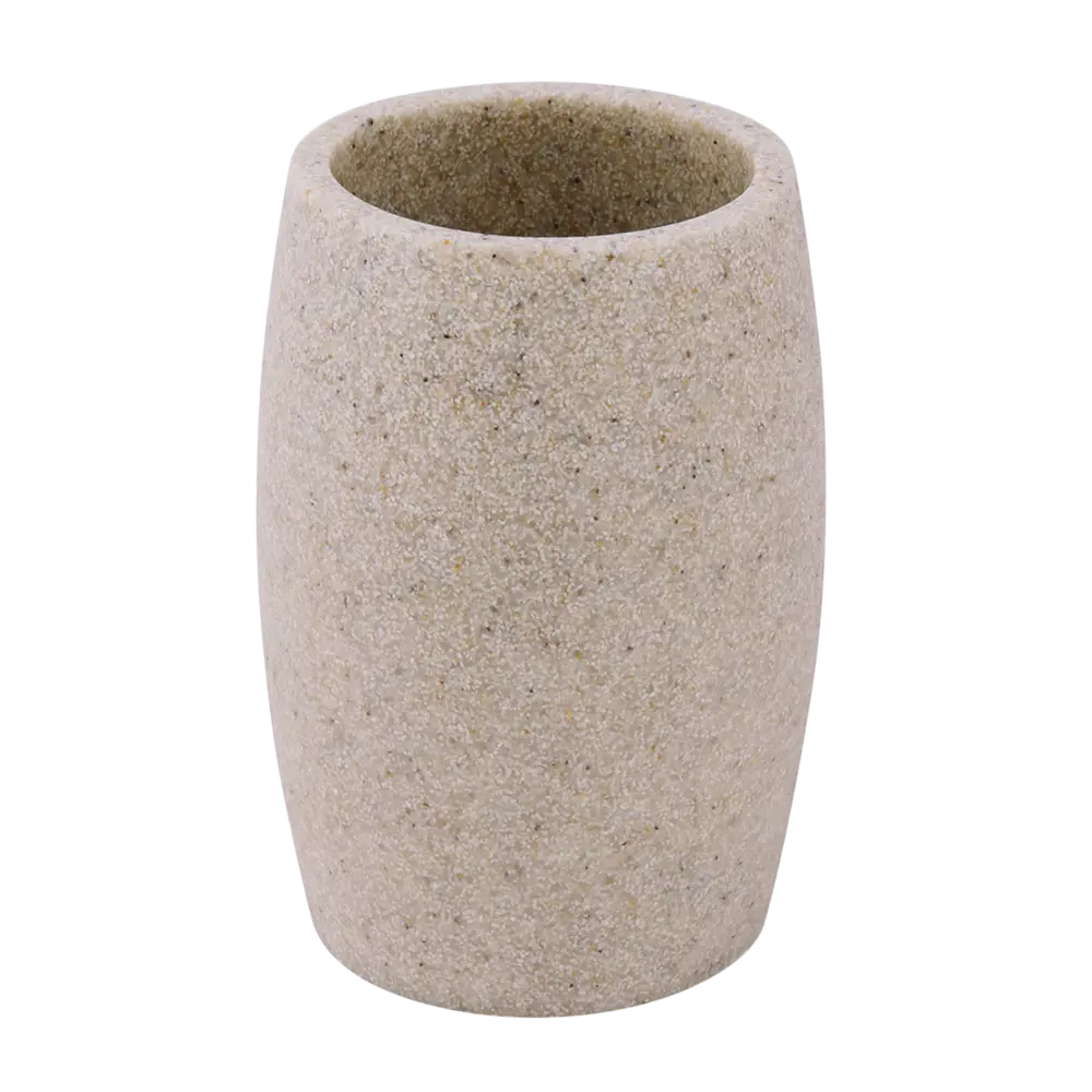 Стакан для зубных щёток Sensea Sand цвет бежевый 81882980 STLM-2135132 - Вид №1