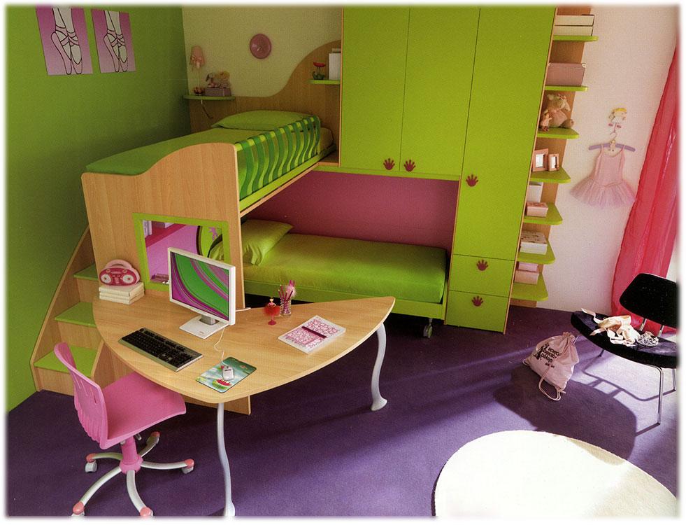 Детская из модулей  MORETTI  COMPACT CS10 ARIA - Вид №2