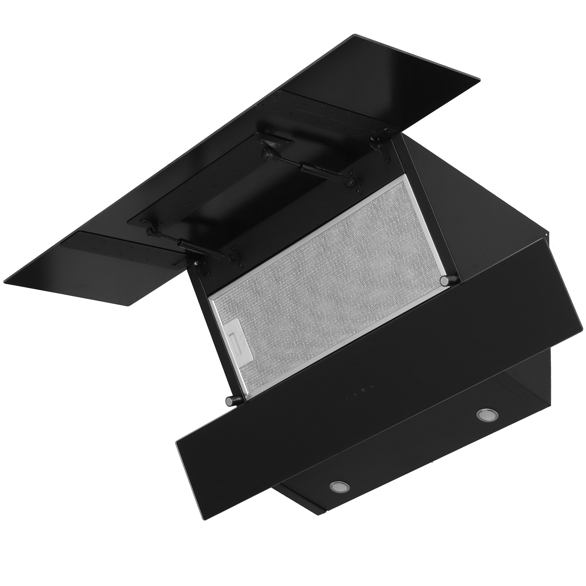 8166175 Вытяжка наклонная Oasis NB-90B черный STDN-0033733 - Вид №2