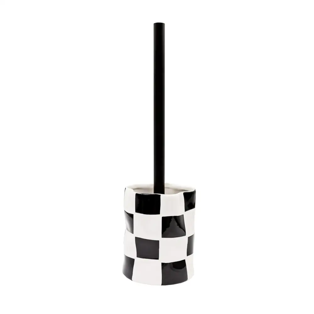 BATH PLUS Ершик для унитаза Chess в шахматном дизайне 89380471 STLM-1564489