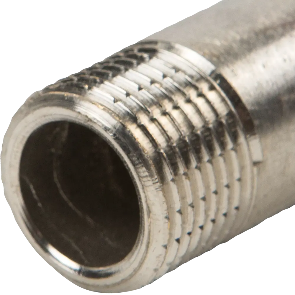 Бочонок Valtec наружная резьба 1/2"х80 мм никелированная латунь STLM-2093721 - Вид №1