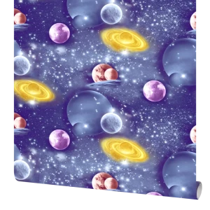 Обои флизелиновые Аспект Спейс синие 1.06 м 70267-65