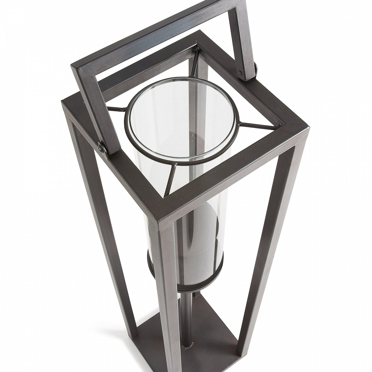 Подсвечник металлический серый Coastal от La Forma LA FORMA  342947 Серый  - Вид №1