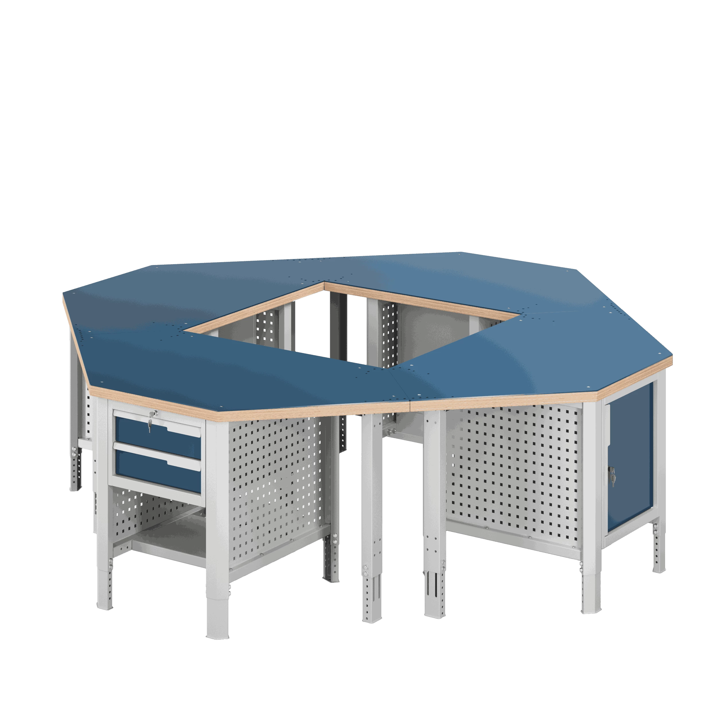 Верстак (островной) CTR U6X54.S1237.1111 Верстакофф 124783