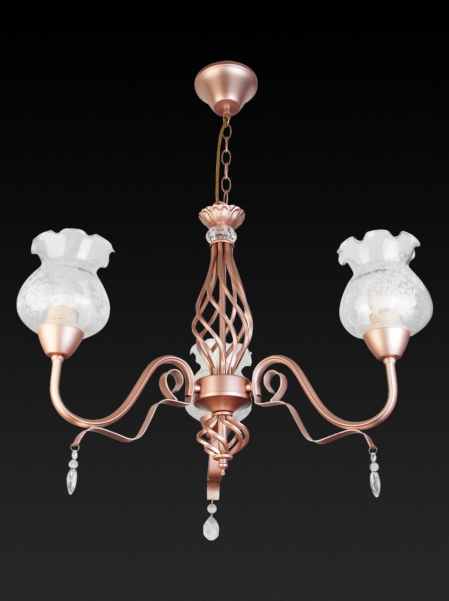 Подвесная люстра Toplight Kelli TL5680D-03PG TOPLIGHT KELLI 186068 Белый  - Вид №2