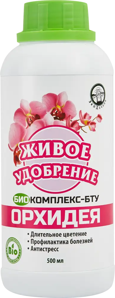 Экодачник | Биоактивное удобрение для орхидей 500 мл 86481299