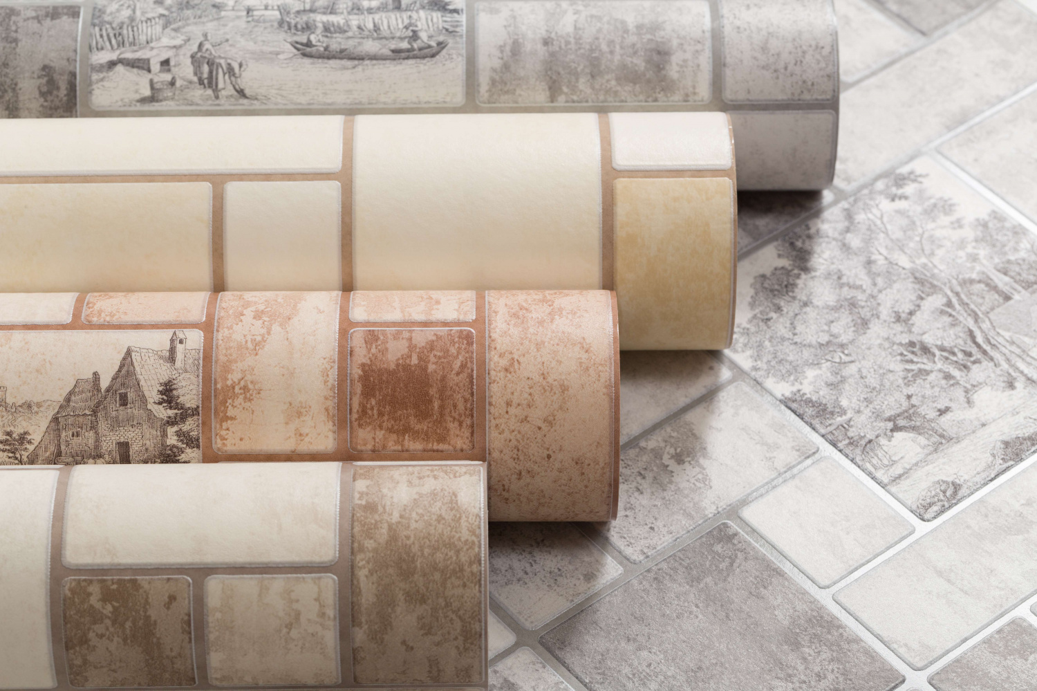 Рулон обоев основа Бумажная HC11011-21 Home Color Мин. заказ 16 рулонов HC1101121 - Вид №5