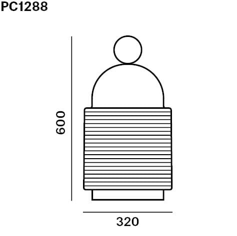 Батарея выдувное стекло светодиодный торшер BROKIS Dome Nomad ARCH-00098223 - Вид №20