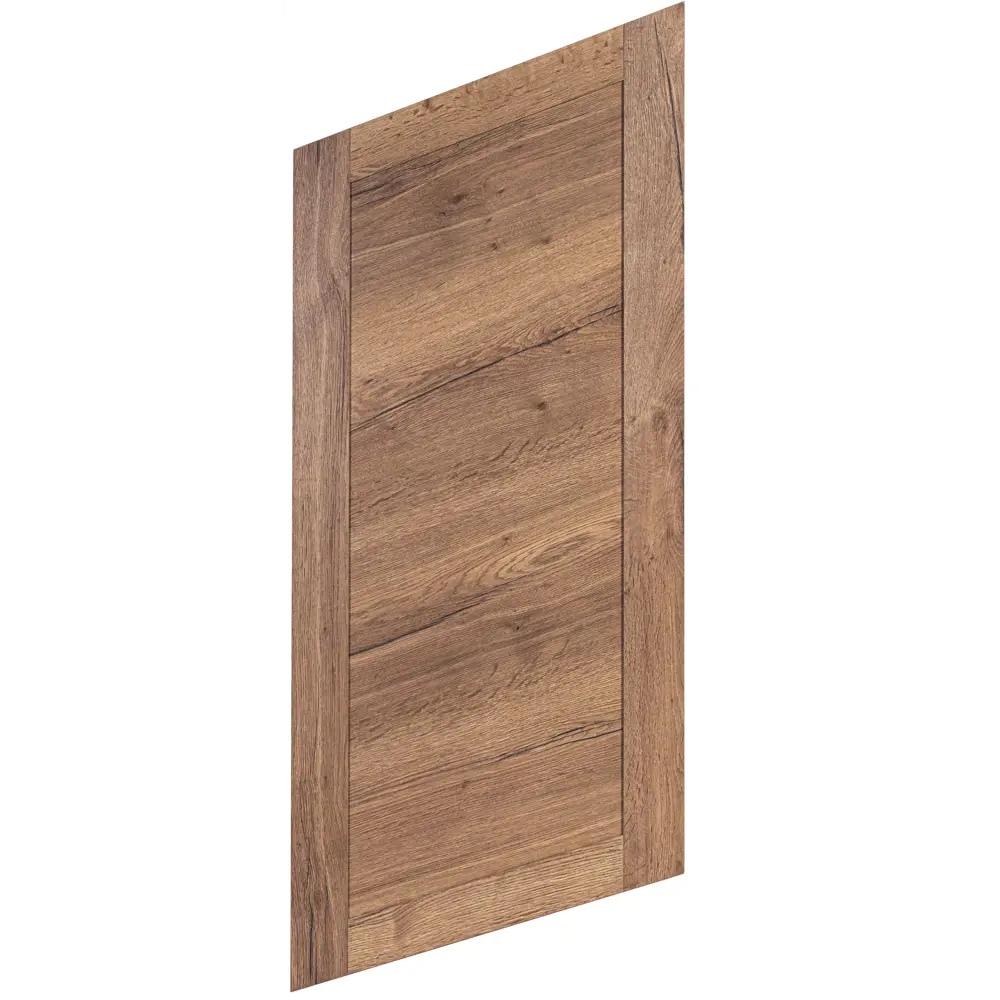 Фасад кухонного шкафа Рошаль 59.7x137.3 см KONSENSA ЛДСП цвет темное дерево STLM-2197886 - Вид №1