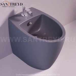 LFT21ANTRACITEMATT Биде напольное LFT Spazio Simas