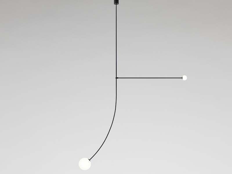 Латунный светодиодный подвесной светильник ручной работы Michael Anastassiades Mobile Chandeliers ARCH-00040269 - Вид №1