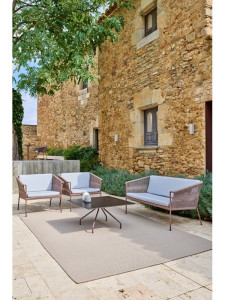 2-местный веревочный садовый диван