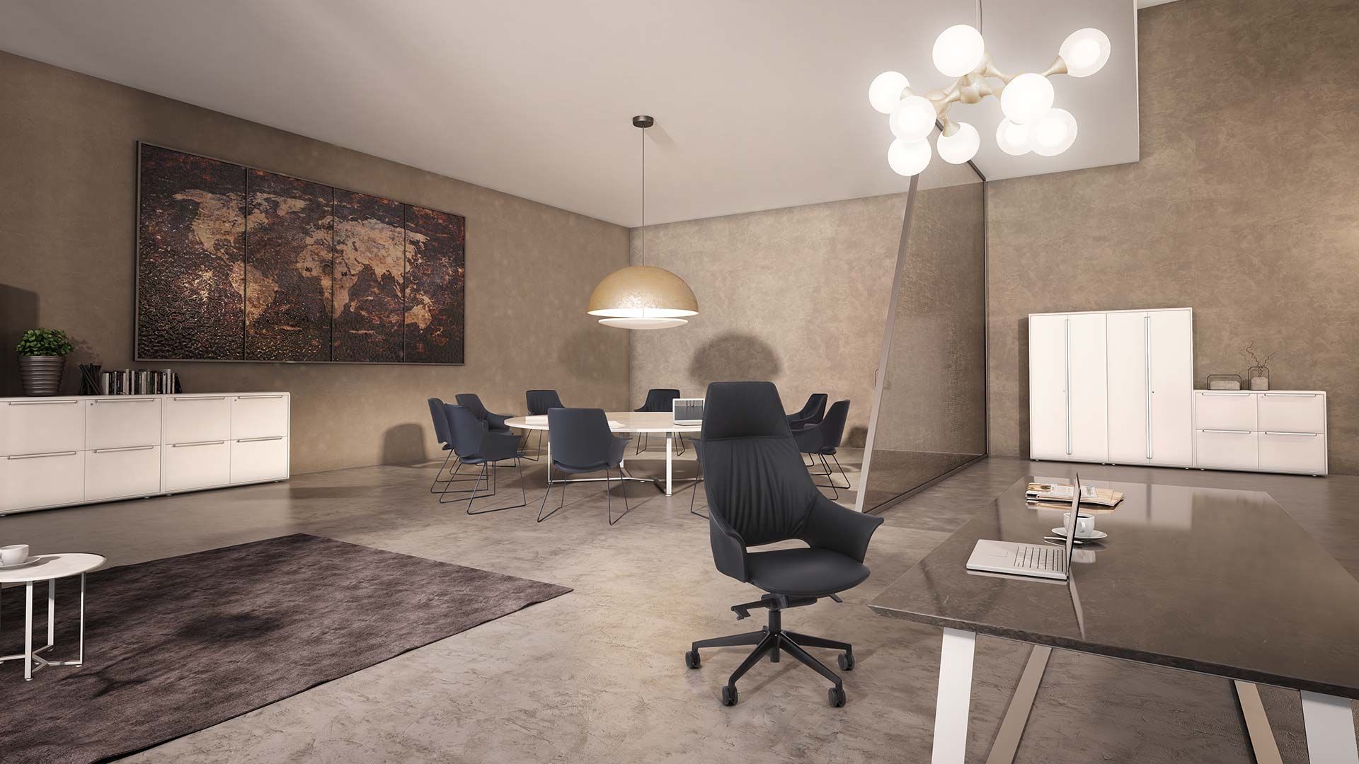 Офисное кресло с 5 спицами Moschella Windsor ARCH-00120516 - Вид №2