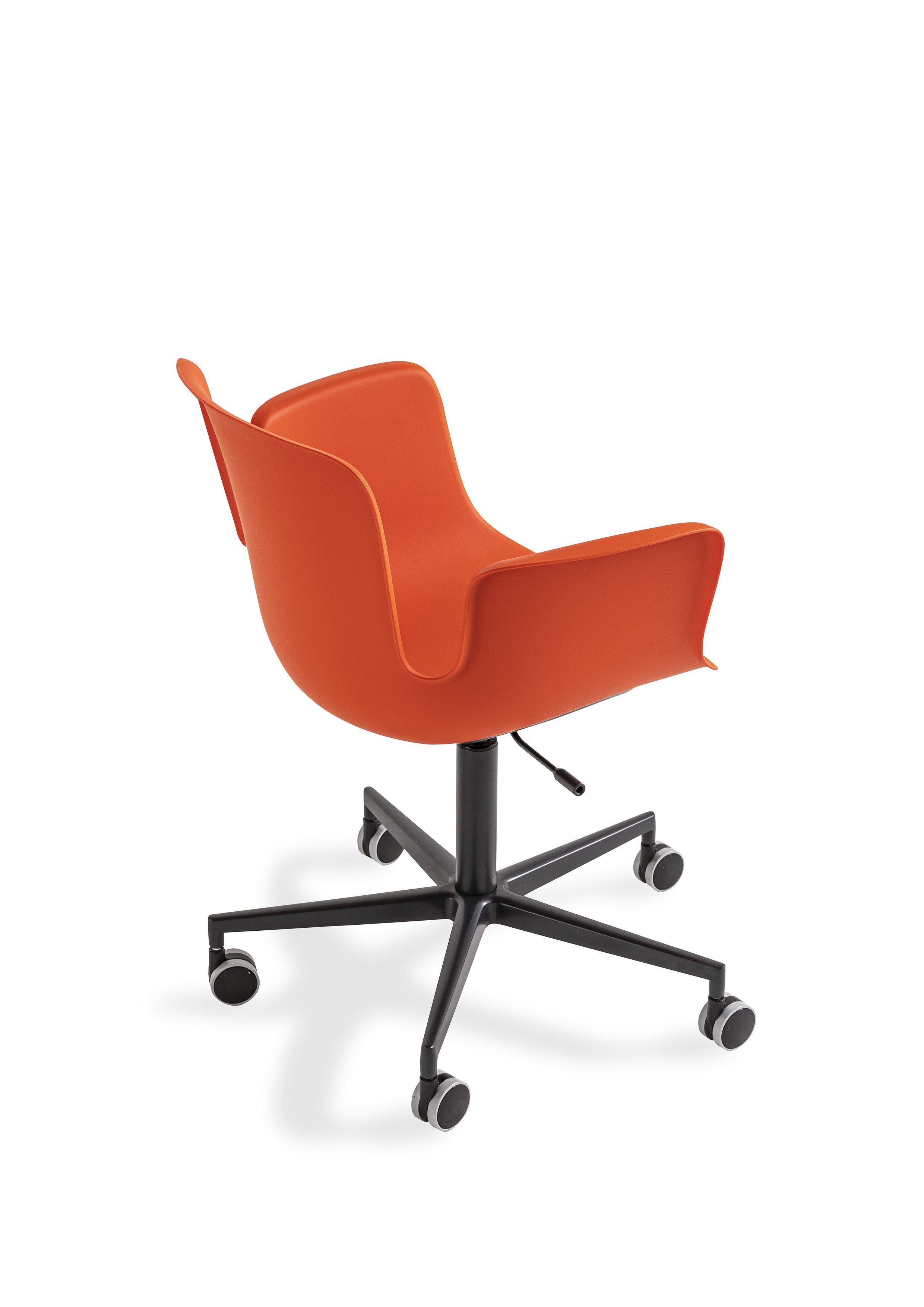 Офисное кресло из полиэтилена с 5 спицами CAPPELLINI Juli ARCH-00072303 - Вид №5