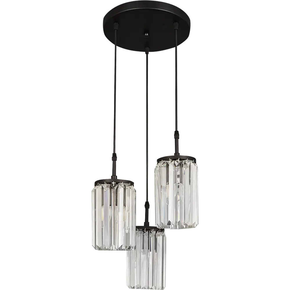Подвесной светильник Vitaluce Max V4265 с тремя прозрачными плафонами 82890742 STLM-0923911 - Вид №2