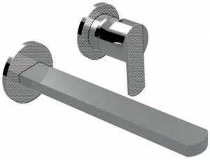 Rubinetteria Giulini Смеситель для раковины, настенный, однорычажный, на 2 отверстия Deluxe - surf F5820dl/5820-15d