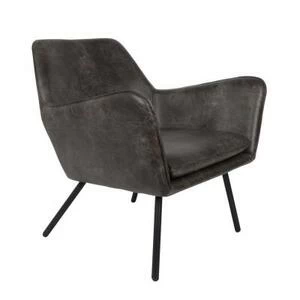 Лаунж кресло Bon темно-серое