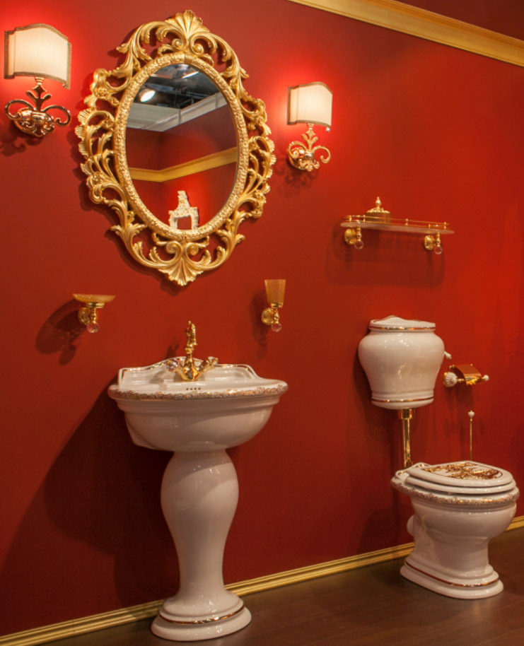 Зеркало фигурное MIGLIORE Complementi ML.COM-70.507, h105*L77*P4 см, золото ML.COM-70.507.DO - Вид №3