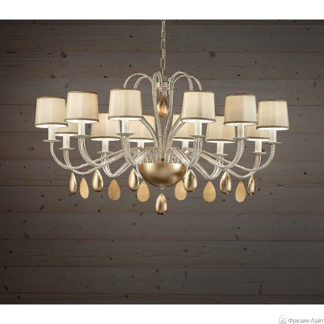 Masiero Noblesse 12 V13 ivory люстра подвесная 117486