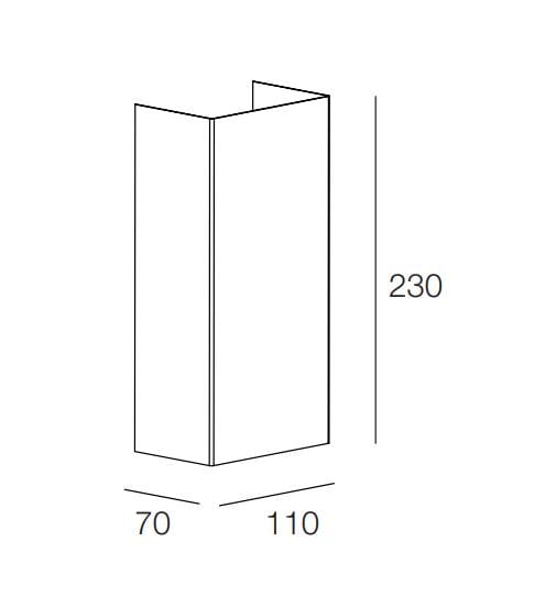 Стальная аппликация Novalux CUBRIK ARCH-00045977 - Вид №6