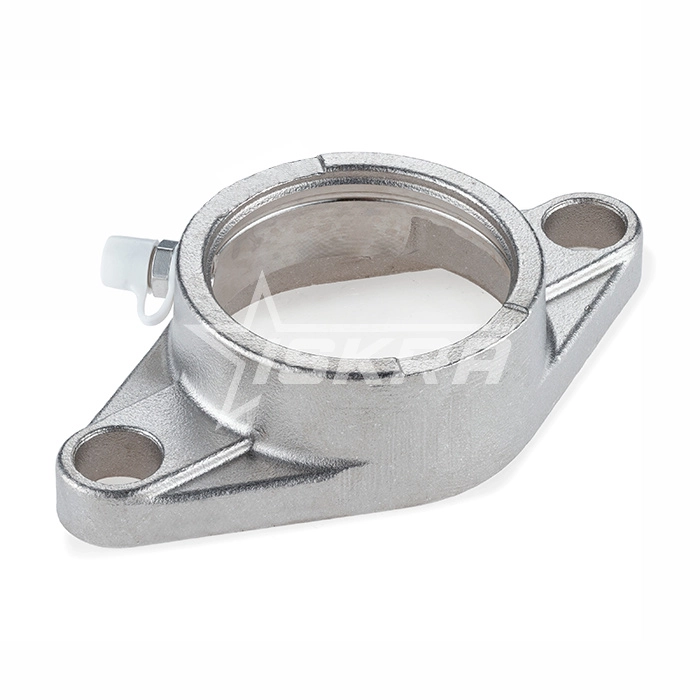 IS1887 Нержавеющий корпус подшипника FL208 SS ISKRA 