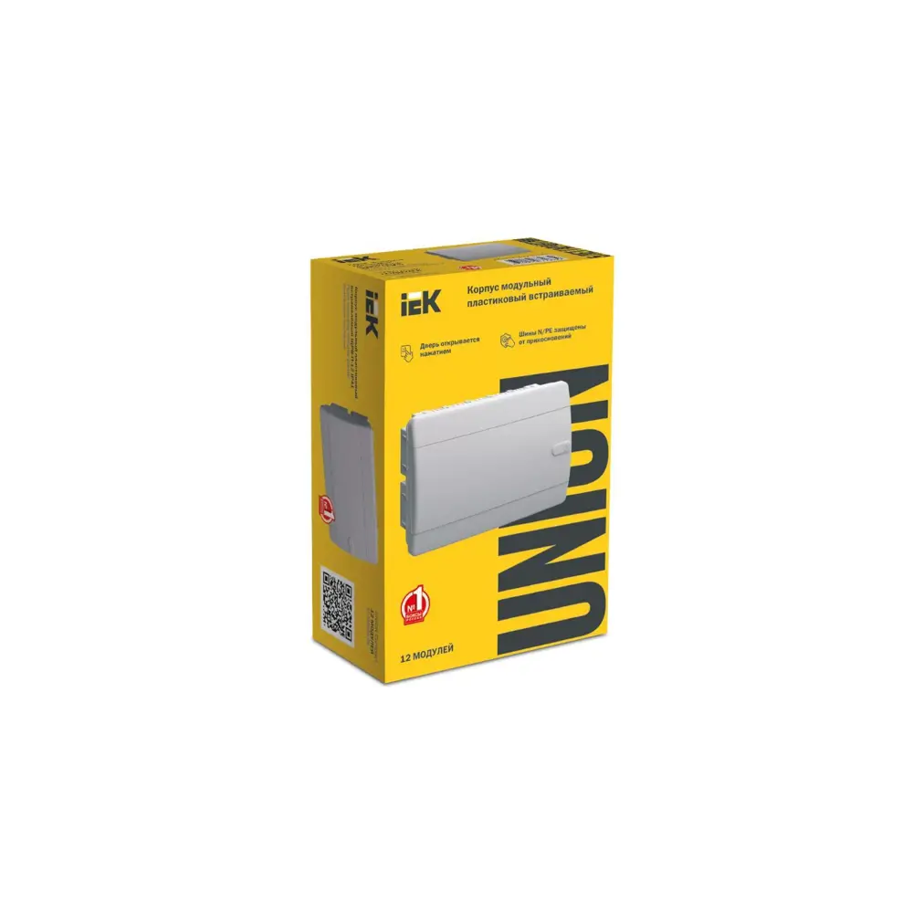 IEK UNION Compact - встраиваемый распределительный щит на 12 модулей 89370932 STLM-1366006 - Вид №1