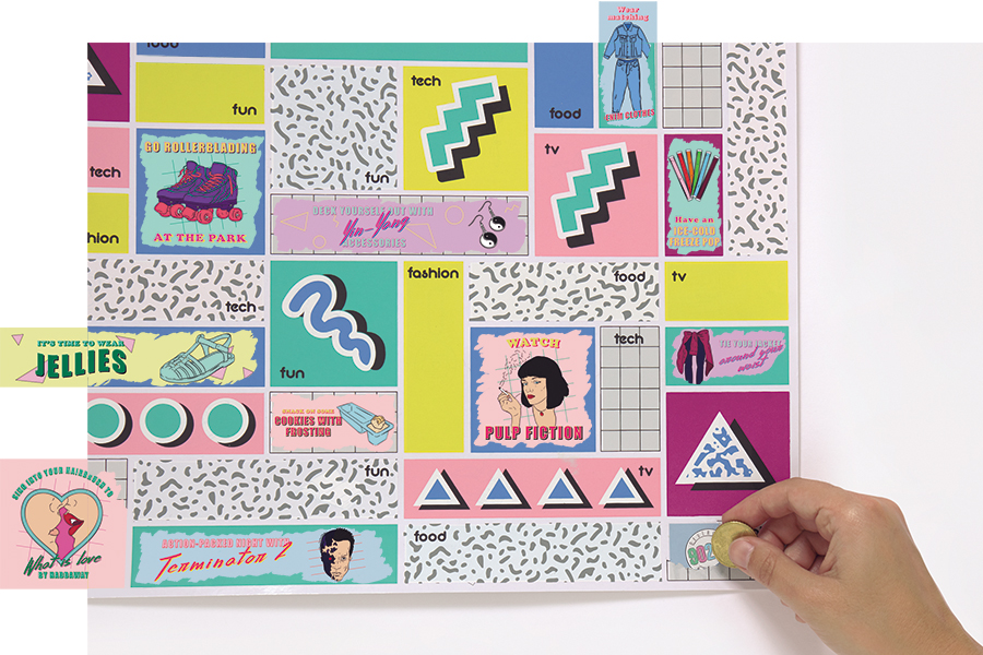 DYPOST90E Постер «90 дней в 90-х» Doiy  - Вид №2