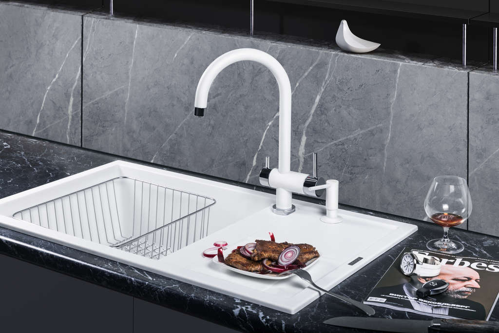 Смеситель для кухни Yamada DC OMOIKIRI 4994229 - Вид №1