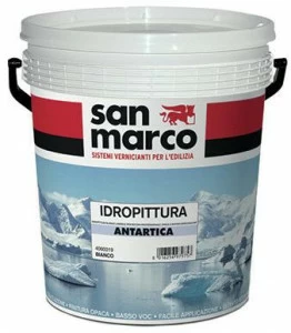 San Marco Профессиональная матовая моющаяся краска для стен для интерьеров
