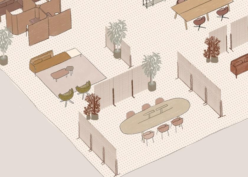 Manerba Отдельно стоящая перегородка из поликарбоната Hinoki sun-id-1403601 - Вид №5