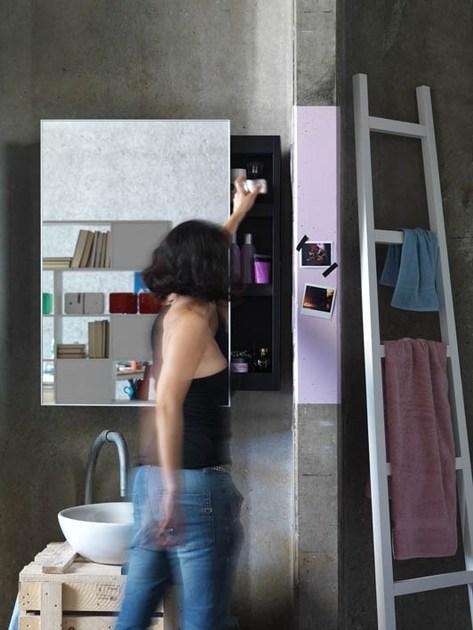 Casamania & Horm Зеркало с контейнером Ute sun-id-1349920 - Вид №4