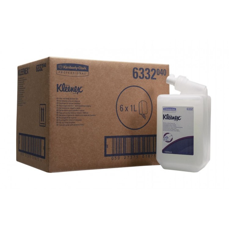 6332 Kimberly Clark Пенное мыло Kimberly Clark 6332 M1 Универсальный 1000 мл в упаковке по 6 шт 