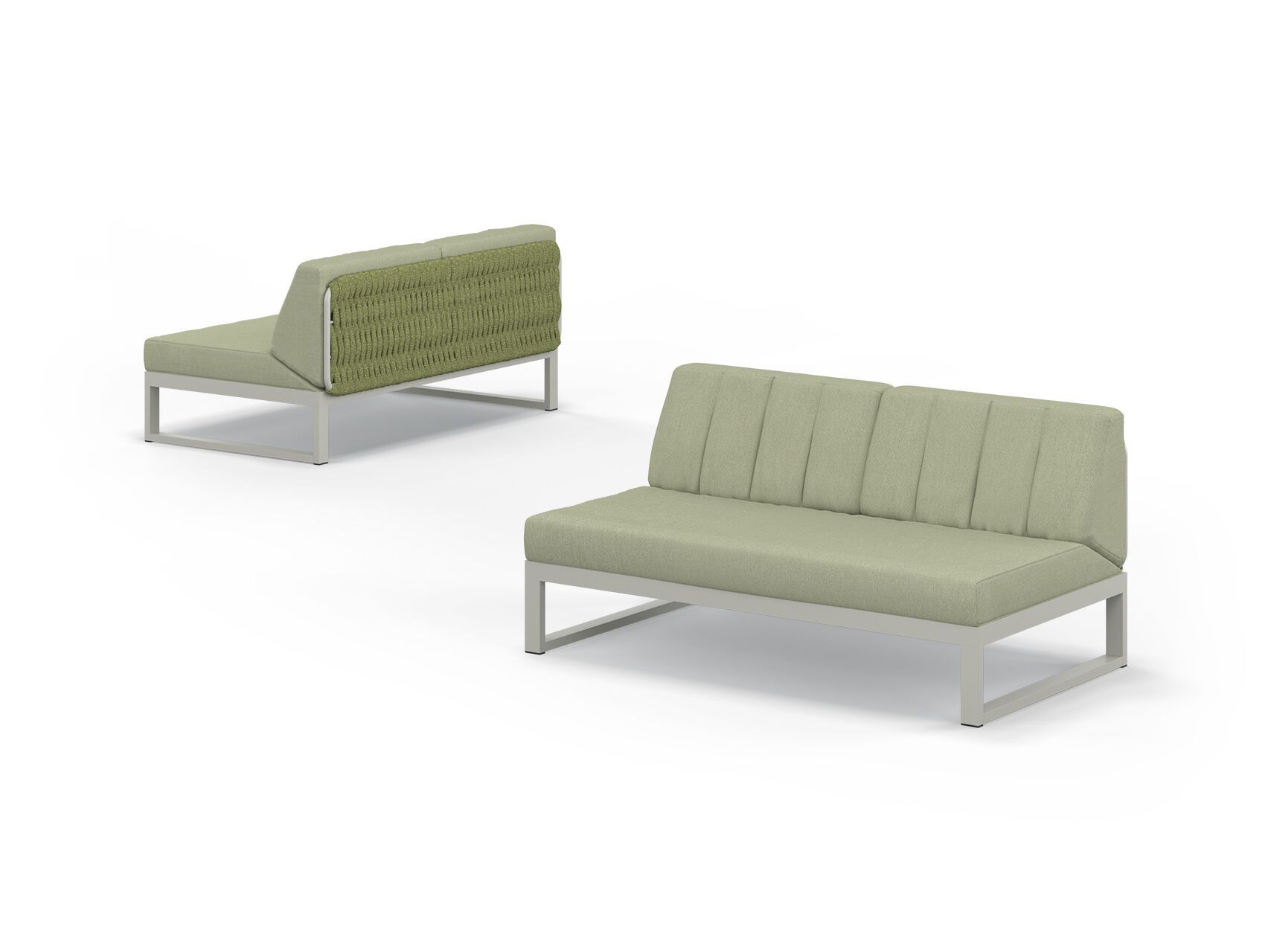 2-местный тканевый модульный садовый диван MAMAGREEN Munia ARCH-00059162 - Вид №5