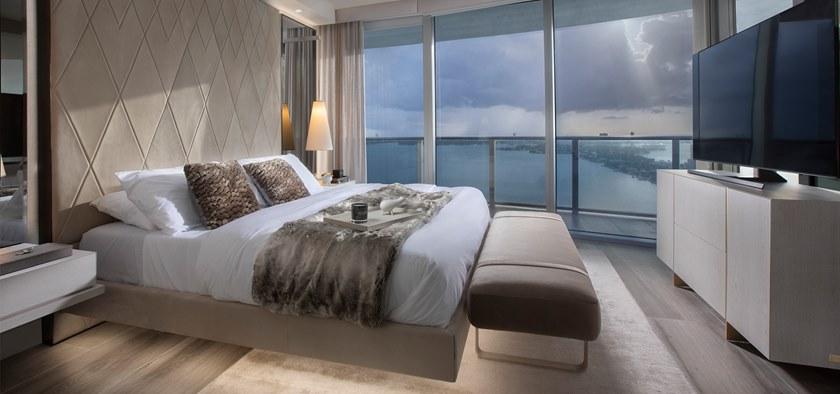 MORADA Кожаная кровать King size с высоким изголовьем Heaven Heaven bedos - Вид №4