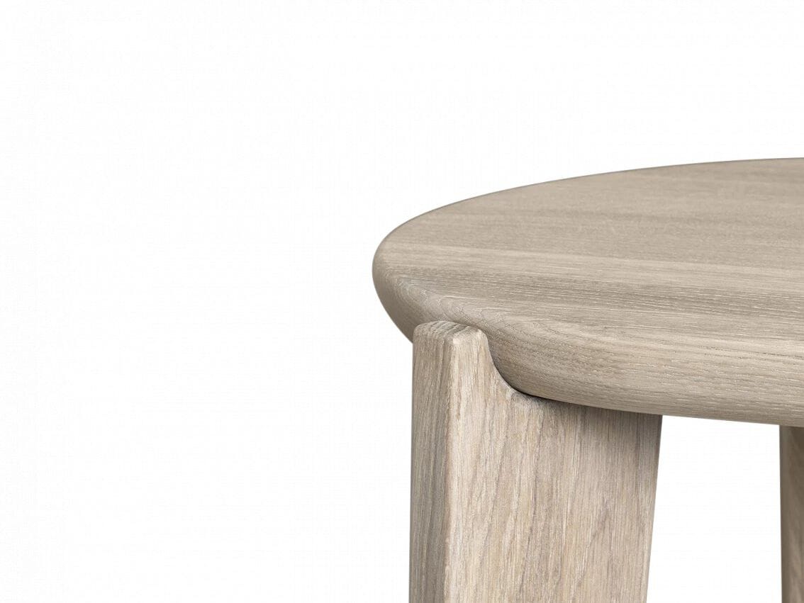 Дубовый барный стул с подставкой для ног blomus Eli ARCH-00056672 - Вид №1