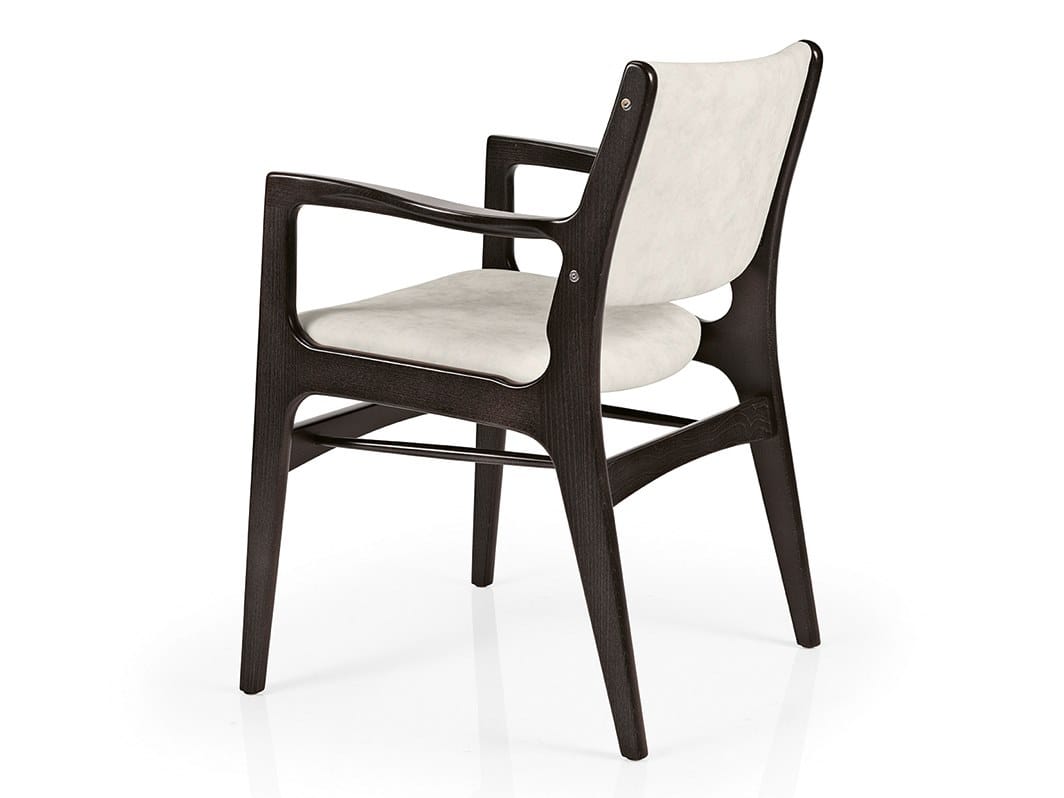 Деревянный стул с подлокотниками со встроенной подушкой More Contract Gemma ARCH-00022805 - Вид №1