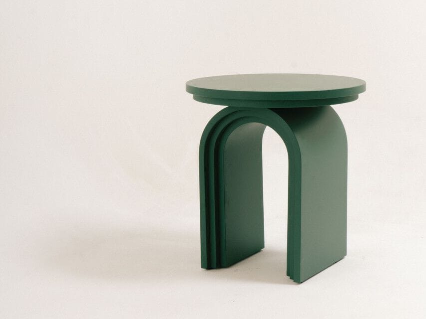 Деревянный круглый журнальный столик DIZA RAINBOW ARCH-00051822 - Вид №10