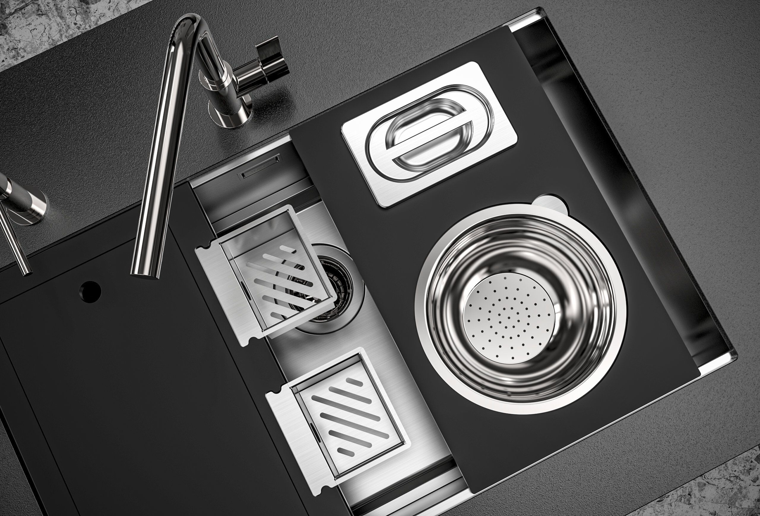 Раковина из нержавеющей стали Foster Quadra Evo ARCH-00113786 - Вид №6